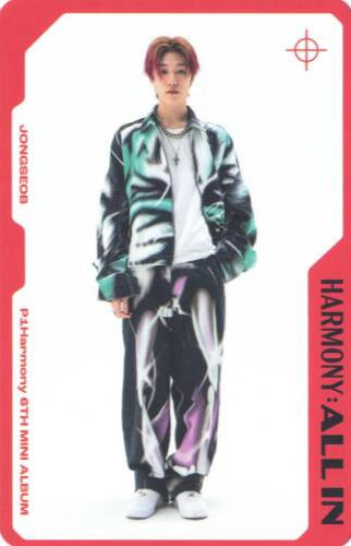 Jongseob outfit photocard