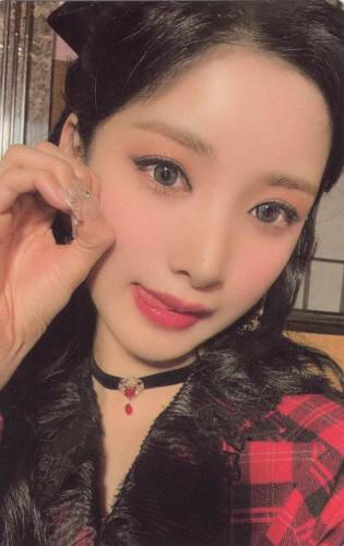 Card of Yuki making a circle on her cheek and sticking her tongue out
