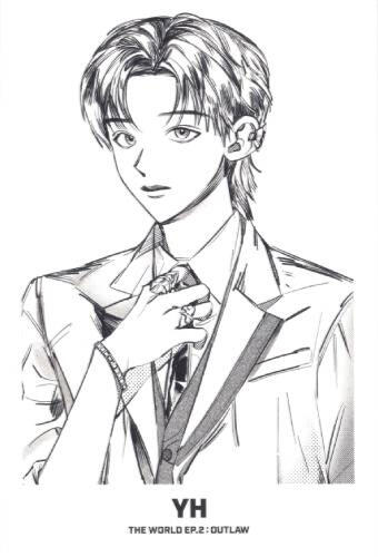 Yunho drawn card