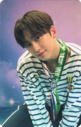 Photocard of Fuma smiling softly at the camera