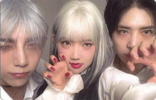 Arang, Seunghyuk, and Wonsik from ToThey posed together