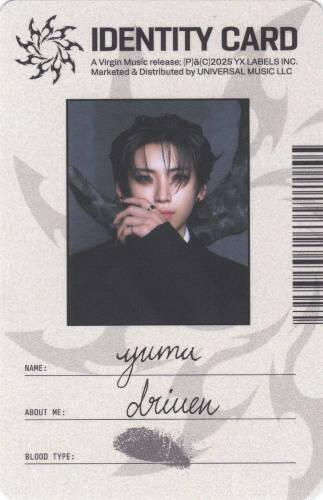 An ID card of Yuma