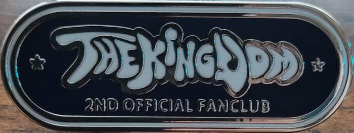 The Kingdom second official fanclub pin